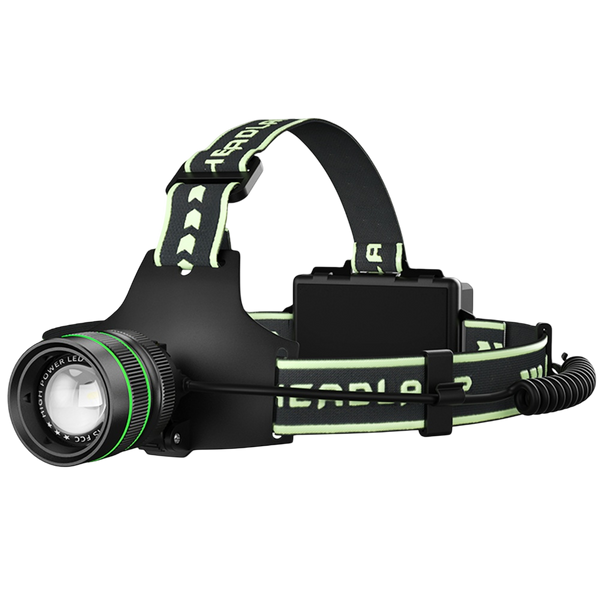 Kraftig Pandelampe 10.000 Lumen – Sensor & Powerbank